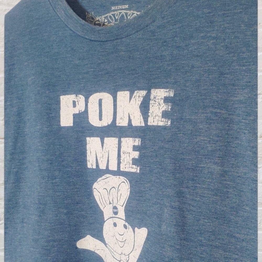 "Pillsbury Dough Boy" / Poke Me Tee-shirt